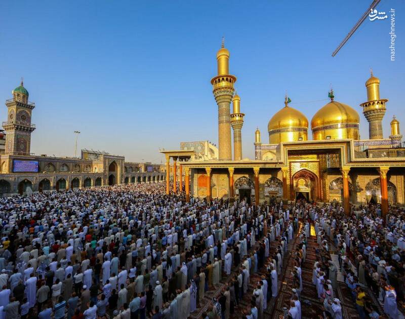 نماز عید قربان در کاظمین