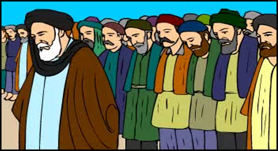 نماز باران آیت الله خوانساری که باعث شگفتی تمام رسانه های دنیا شد