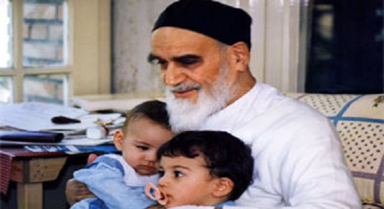 محبت امام به کودکان