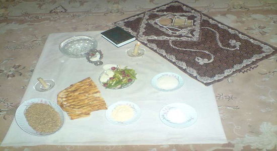 سرِ سفره ی نماز