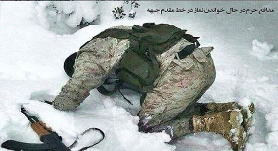 نماز در خط مقدم 