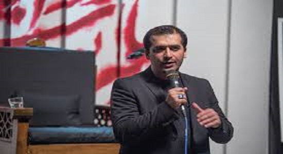 شعر خوانی سید حمید رضا برقعی در سوگ حضرت خدیجه سلام الله علیها