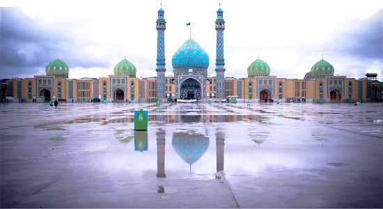 پرواز در مسجد جمكران 