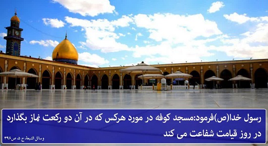 اربعینی ها نماز در مسجد کوفه فراوش نشه!
