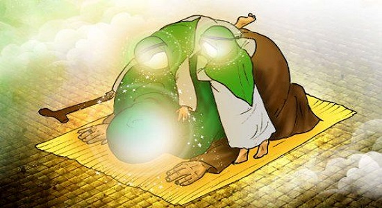  به شیرینی نماز