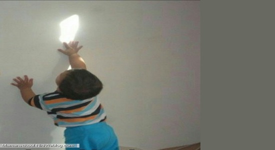 بازی با نور آینه ها