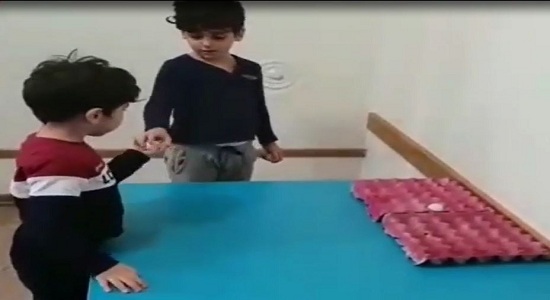 بازی پرتاب توپ پینگ پنگ ها