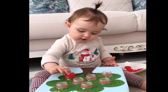 دست ورزی ویژه یک ساله ها؛ بازی با درب بطری