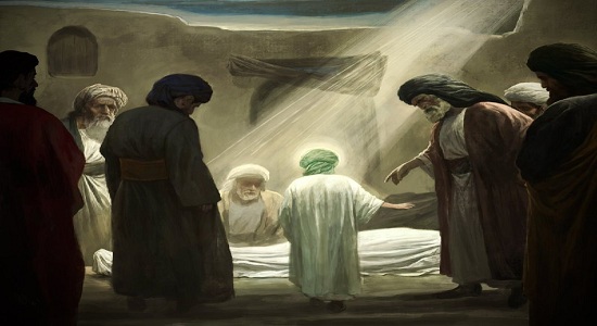 اثر جدید روح الامین؛ نماز امام زمان(عج) بر پیکر امام حسن عسکری(ع)