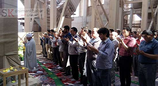 فضای مناسب و شکیل برای اقامه نماز حداقل انتظار ما از کارخانجات است