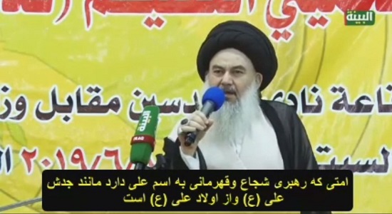 امام جمعه بغداد؛ پیروزی بخاطر نماز شب امام خامنه ای