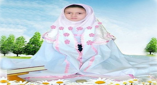 قصه های کودکانه؛ لپ قرمزی ؛ چادر زیبای دختر
