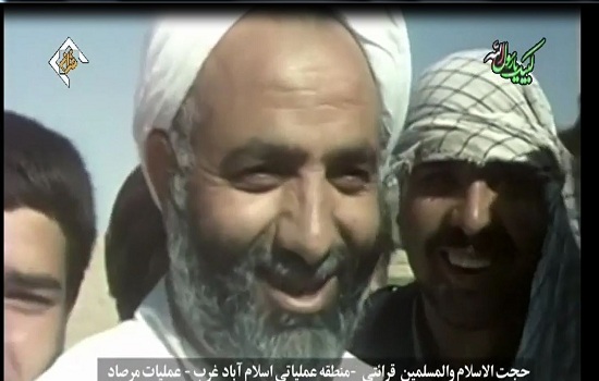 حضور حجت الاسلام و المسلمین قرائتی در عملیات مرصاد