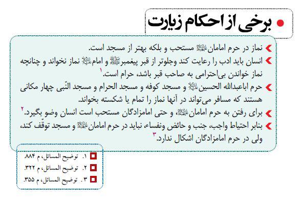 احکام زیارت