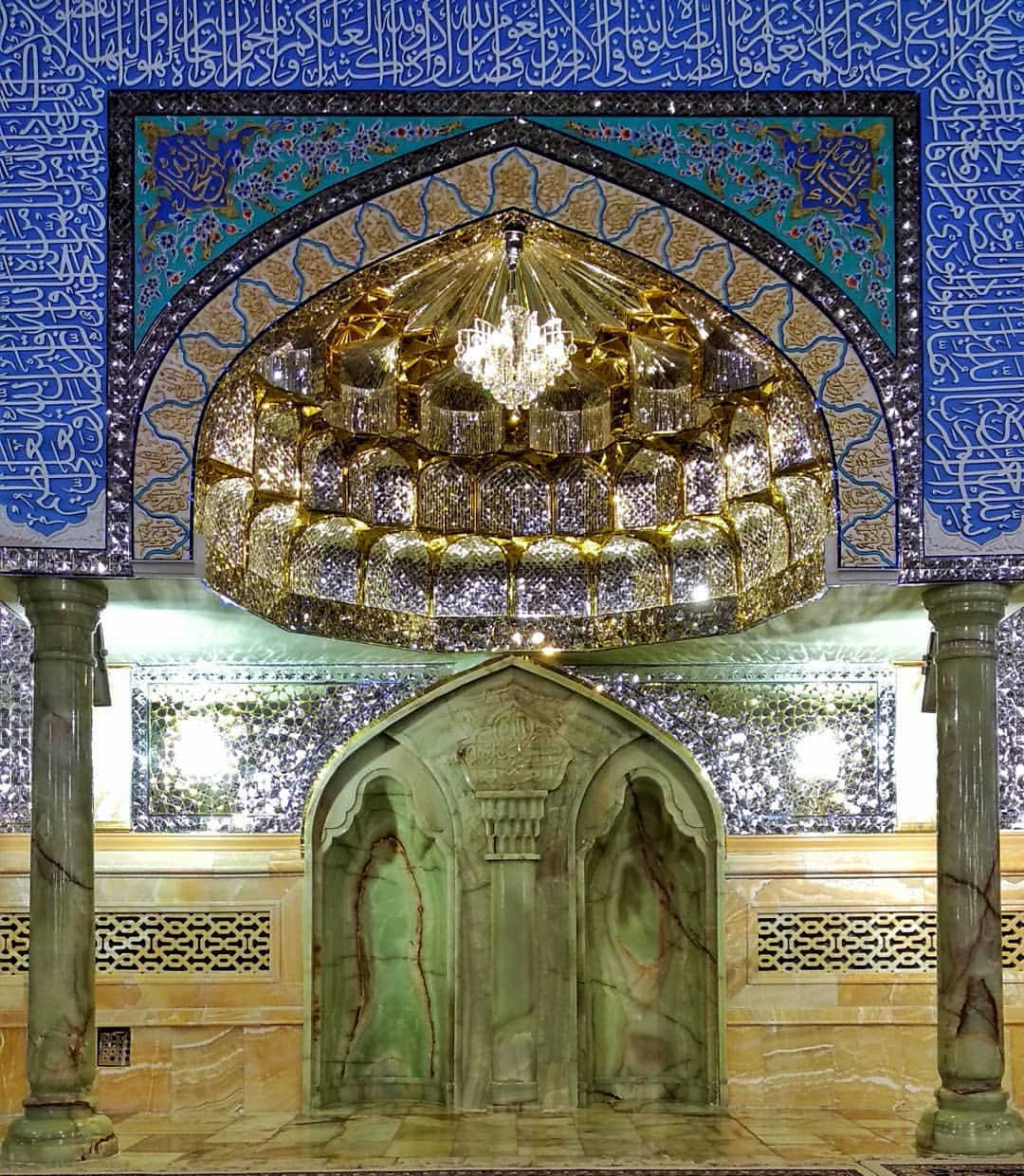 محراب دارالمرحمه حرم مطهر رضوی